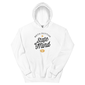 Yellowstone Beth Dutton State of Mind Hooded Sweatshirt