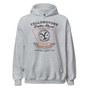 Yellowstone Dutton Ranch Your Ranch Your Rules Hooded Sweatshirt