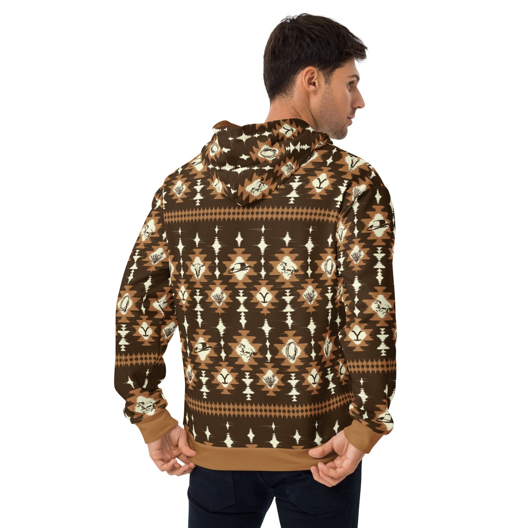 Yellowstone Aztec Hoodie