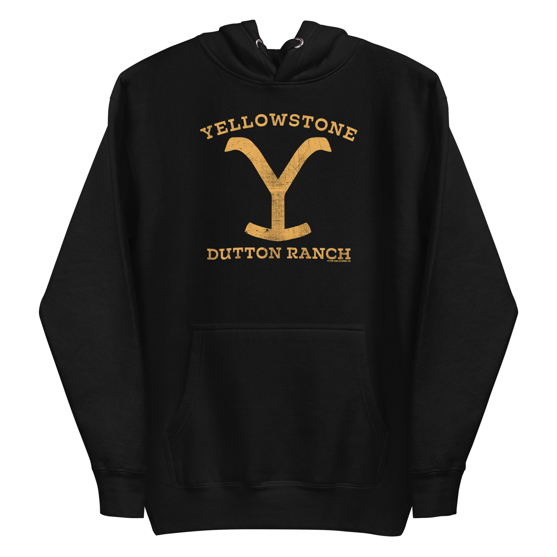 Yellowstone Dutton Ranch Distressed Logo Unisex Premium Hoodie