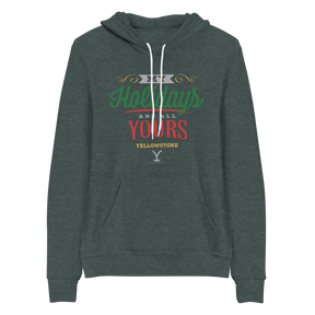 Yellowstone My Holidays Are All Yours Adult Fleece Hooded Sweatshirt