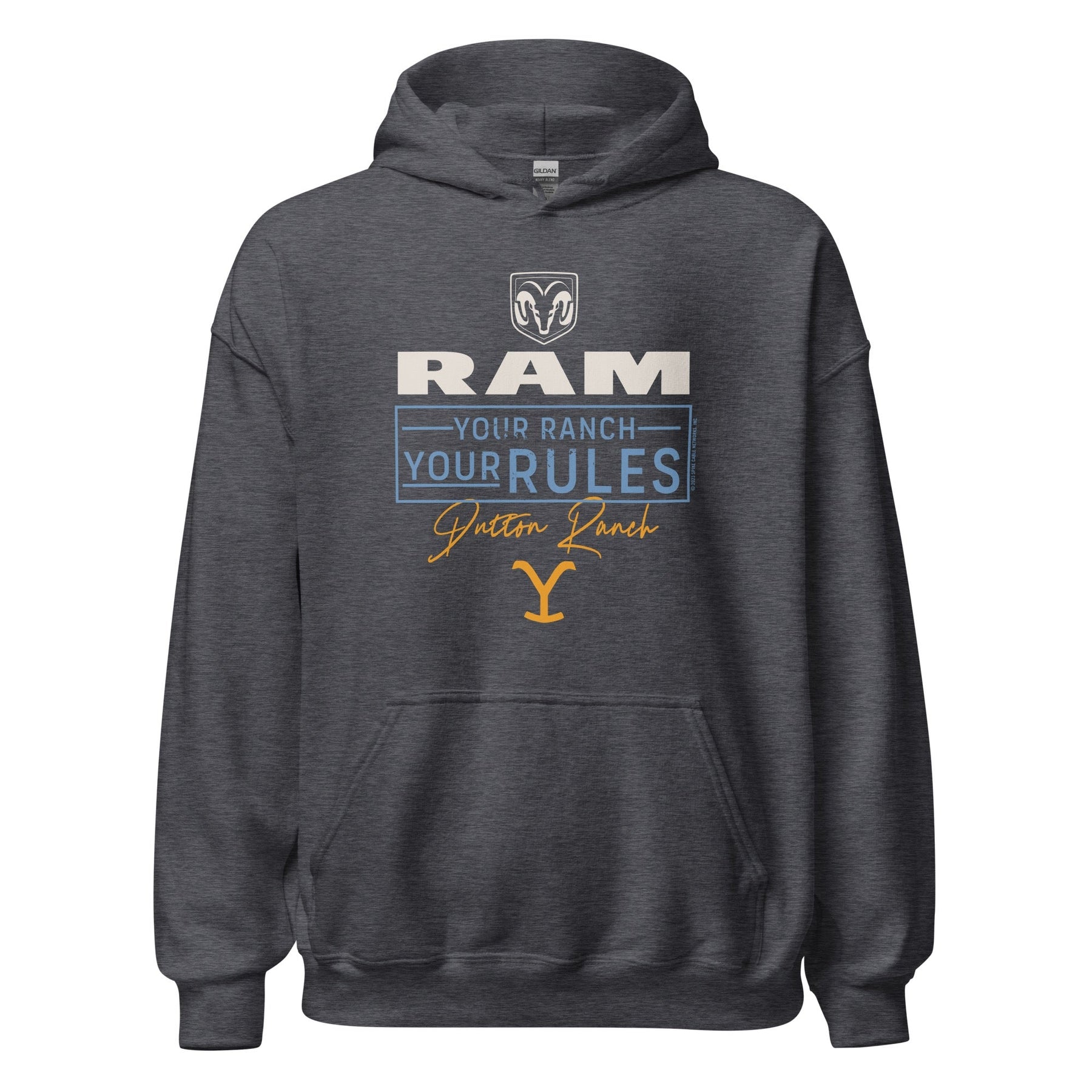 Yellowstone x Ram Your Ranch Your Rules Hoodie