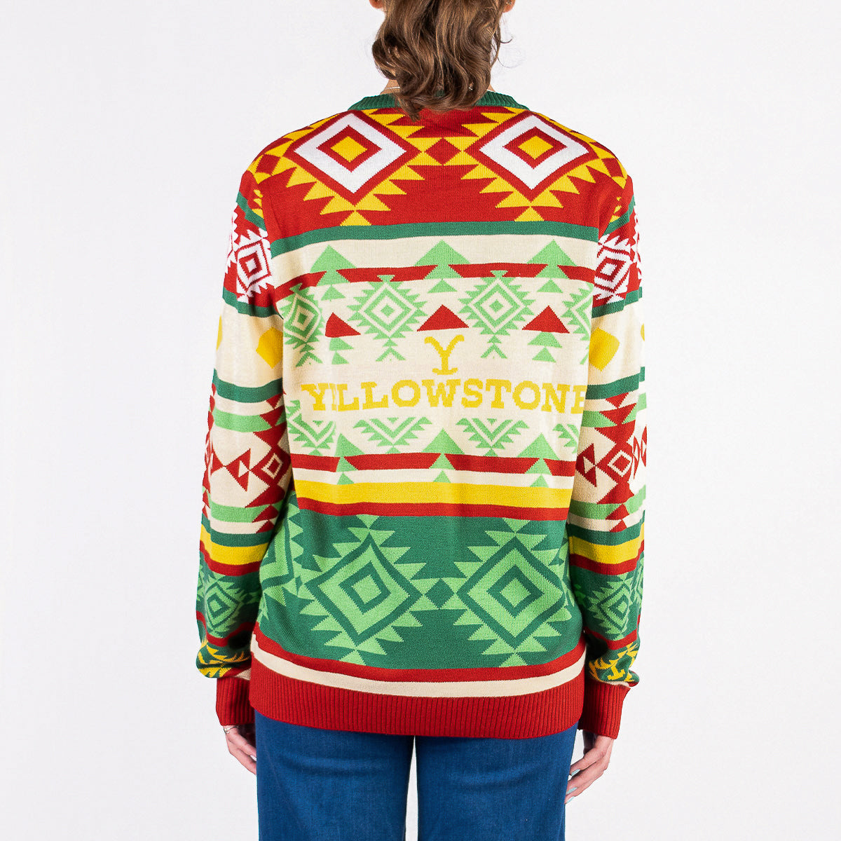 Yellowstone Barn Holiday Sweater