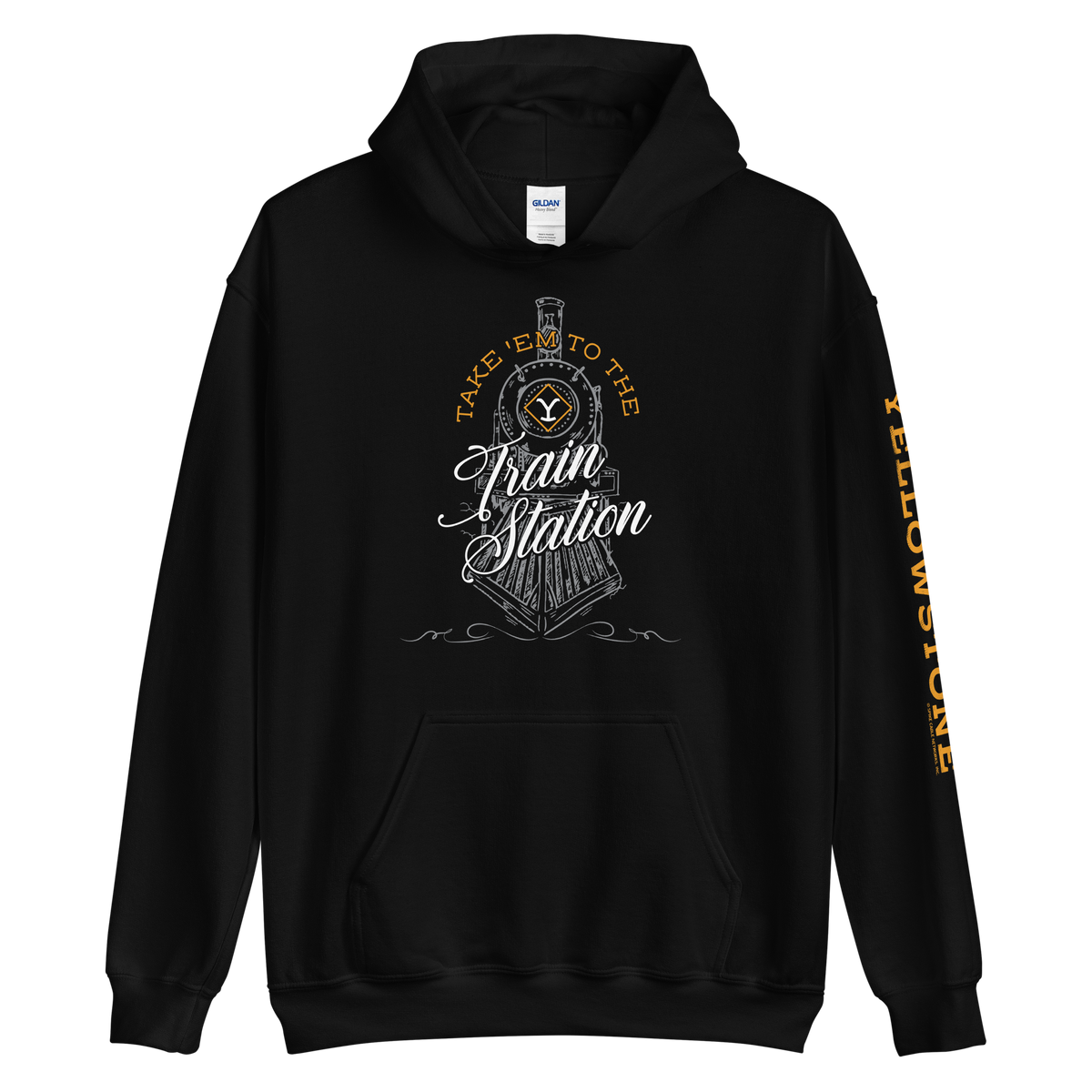 Yellowstone Take 'Em To The Train Station Hoodie