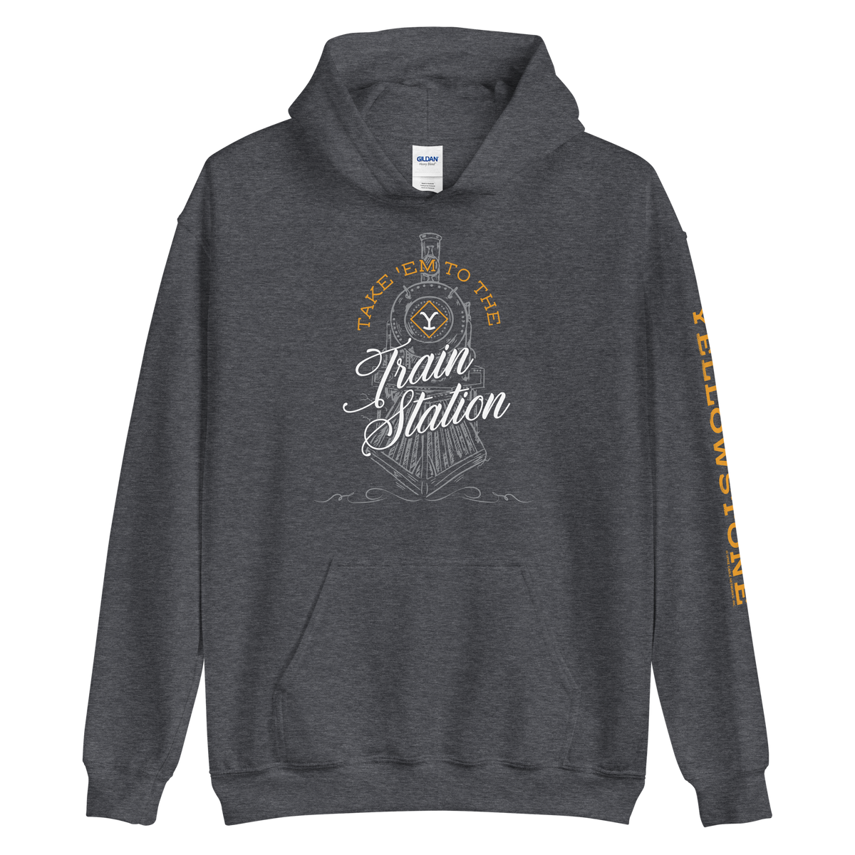 Yellowstone Take 'Em To The Train Station Hoodie