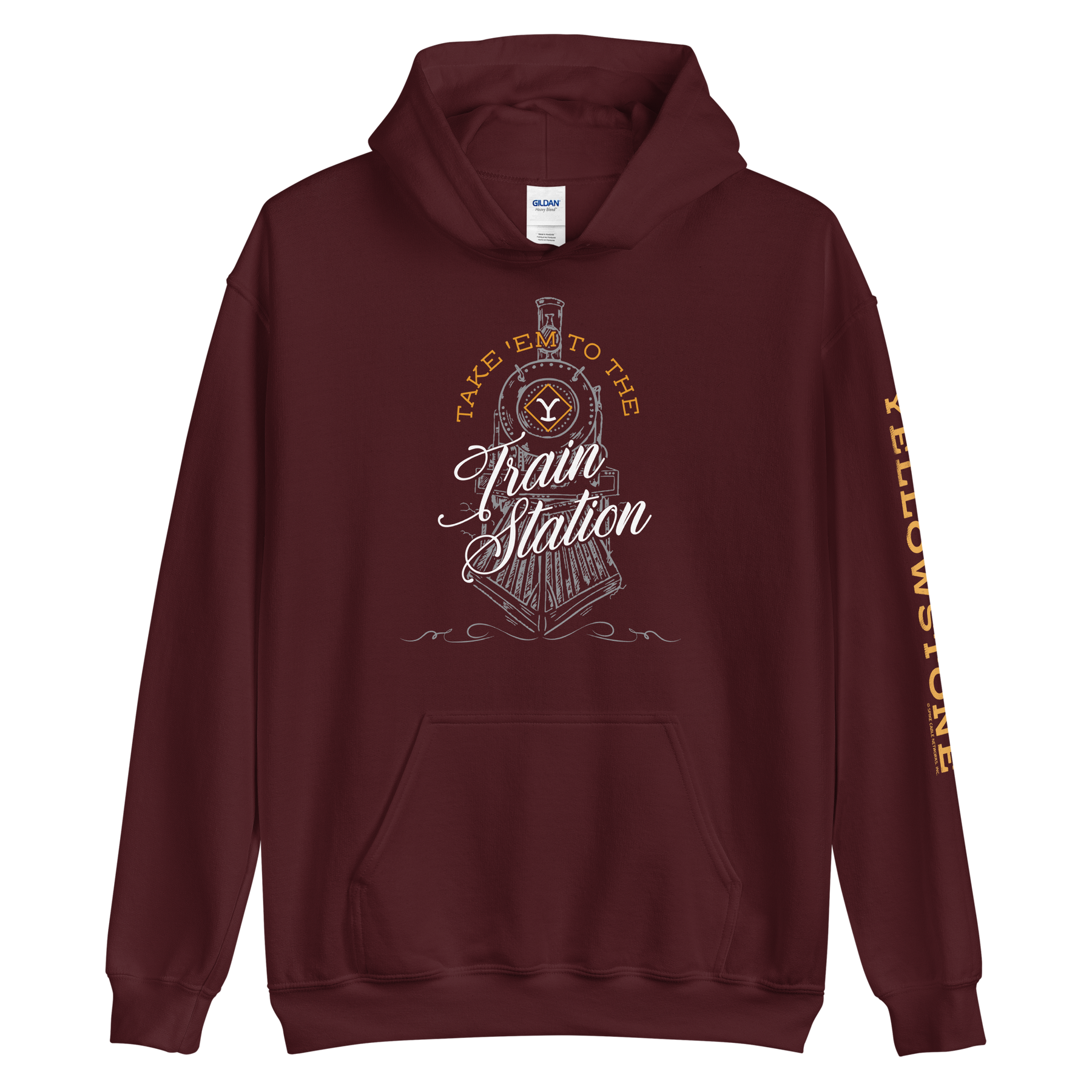 Yellowstone Take 'Em To The Train Station Hoodie