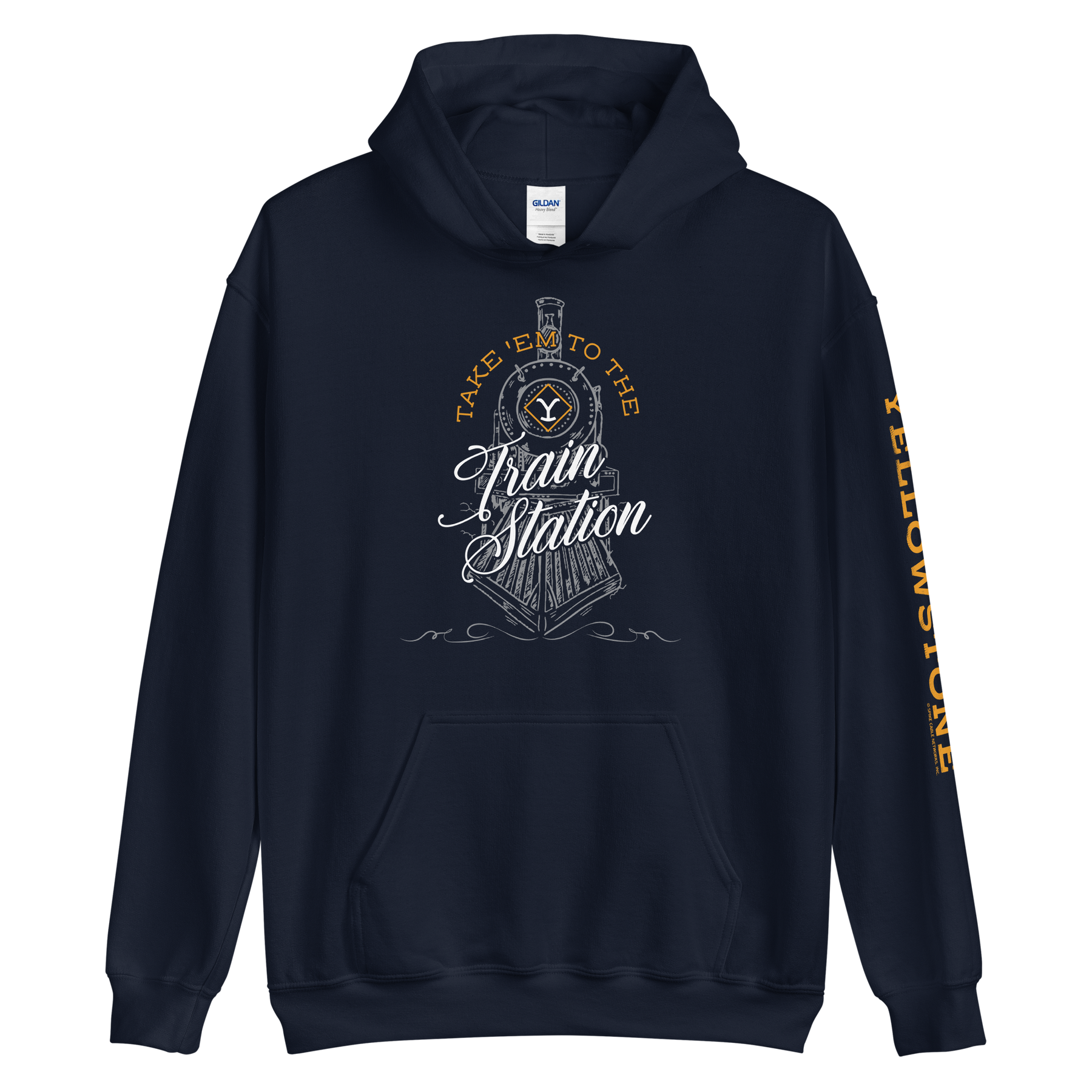 Yellowstone Take 'Em To The Train Station Hoodie