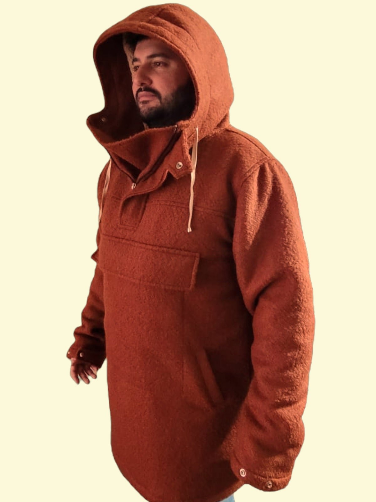 Bespoke Brown Anorak Bushcraft Anorak Camping