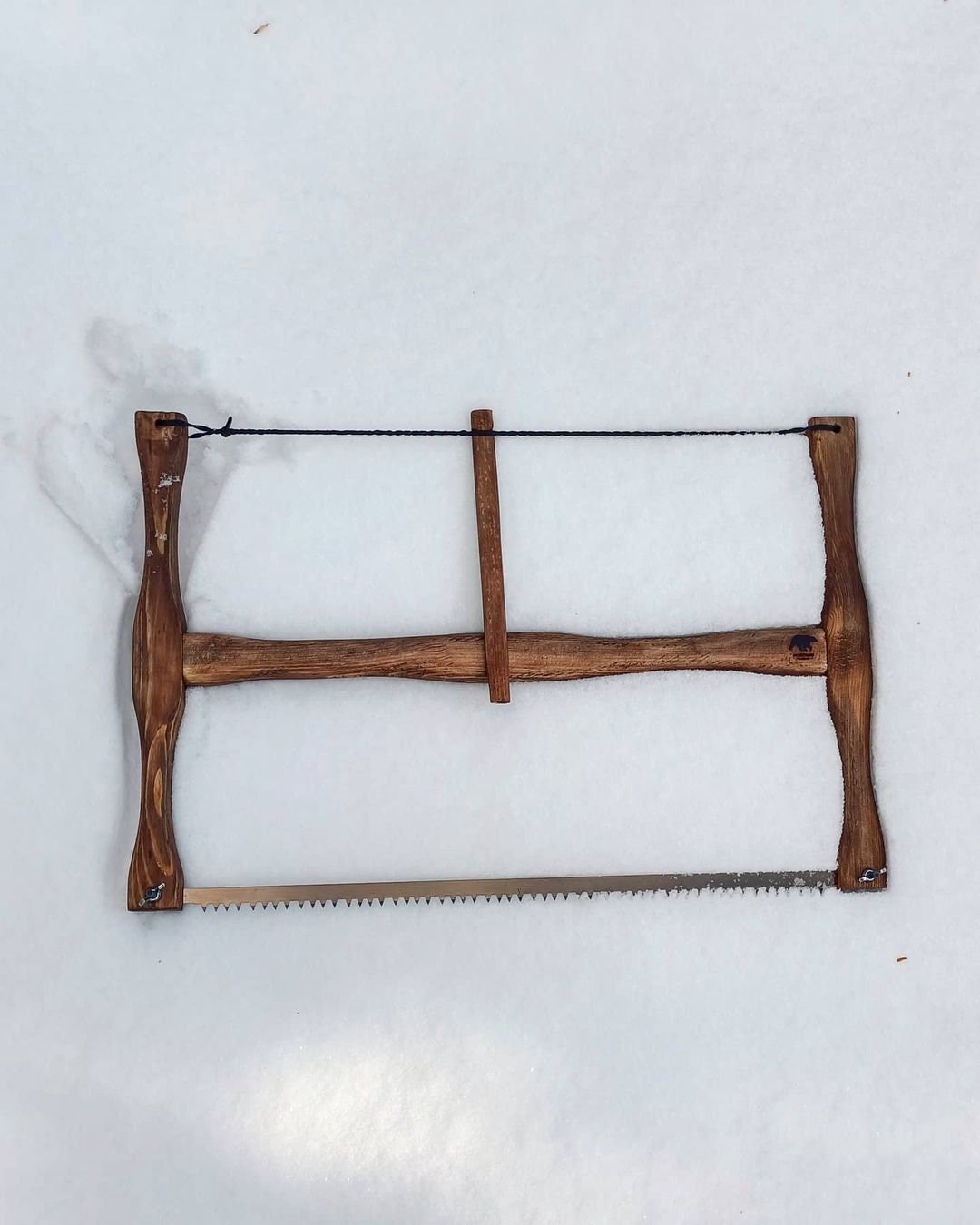 Bushcraft Handmade Bucksaw, Swedish Bow Saw