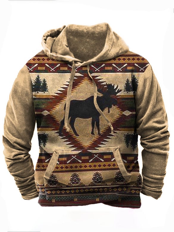 Men's Vintage Outdoor Leisure Sports Sweatshirt