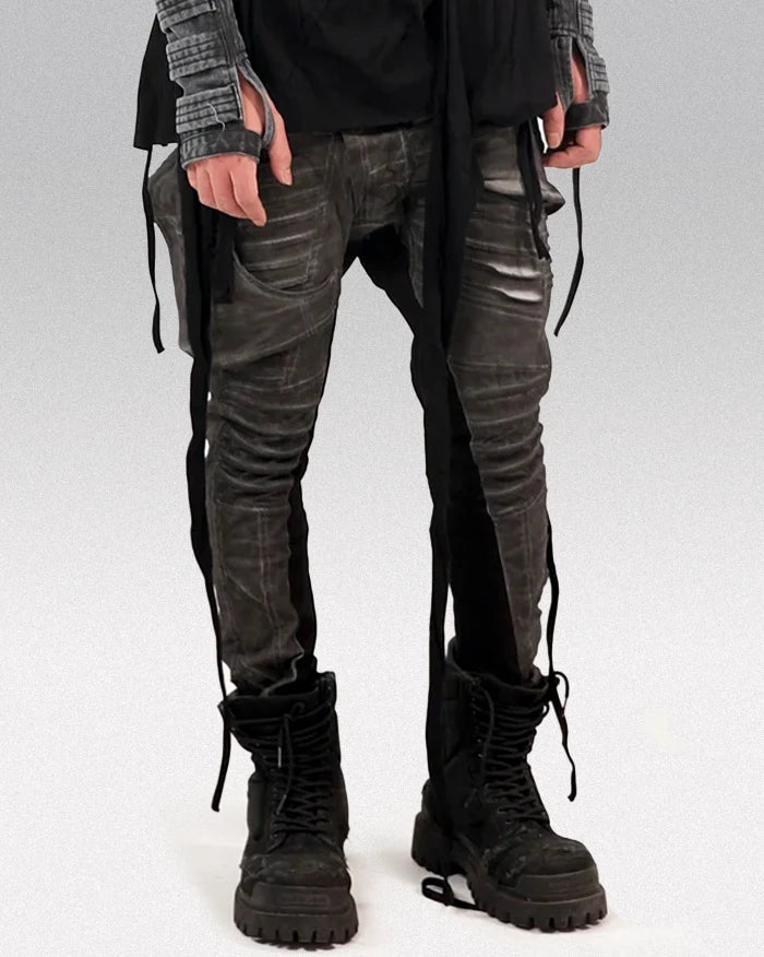 Cyberpunk style pants "Hatsu"