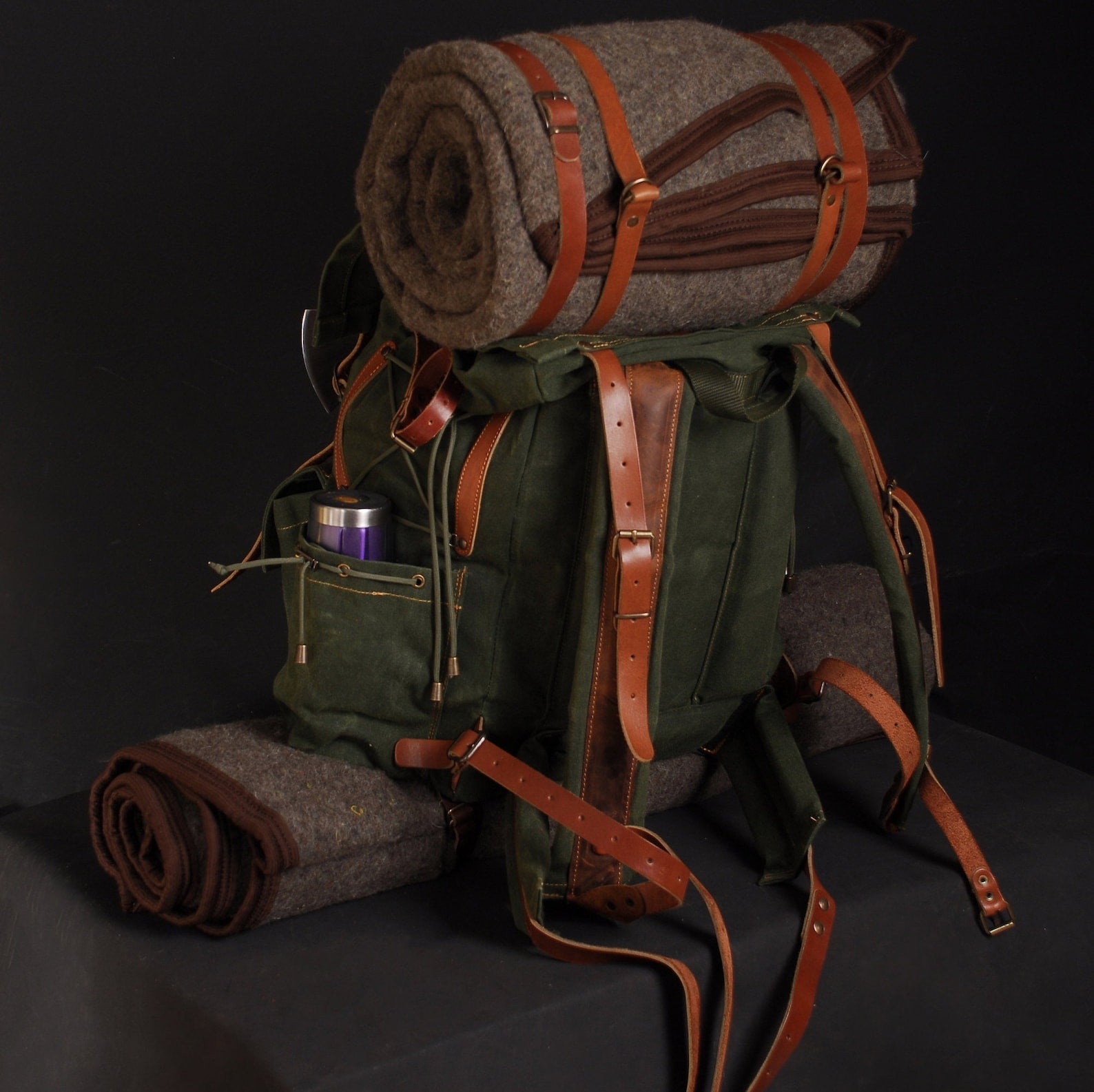 50L Bushcraft Backpack nCamping Backpack