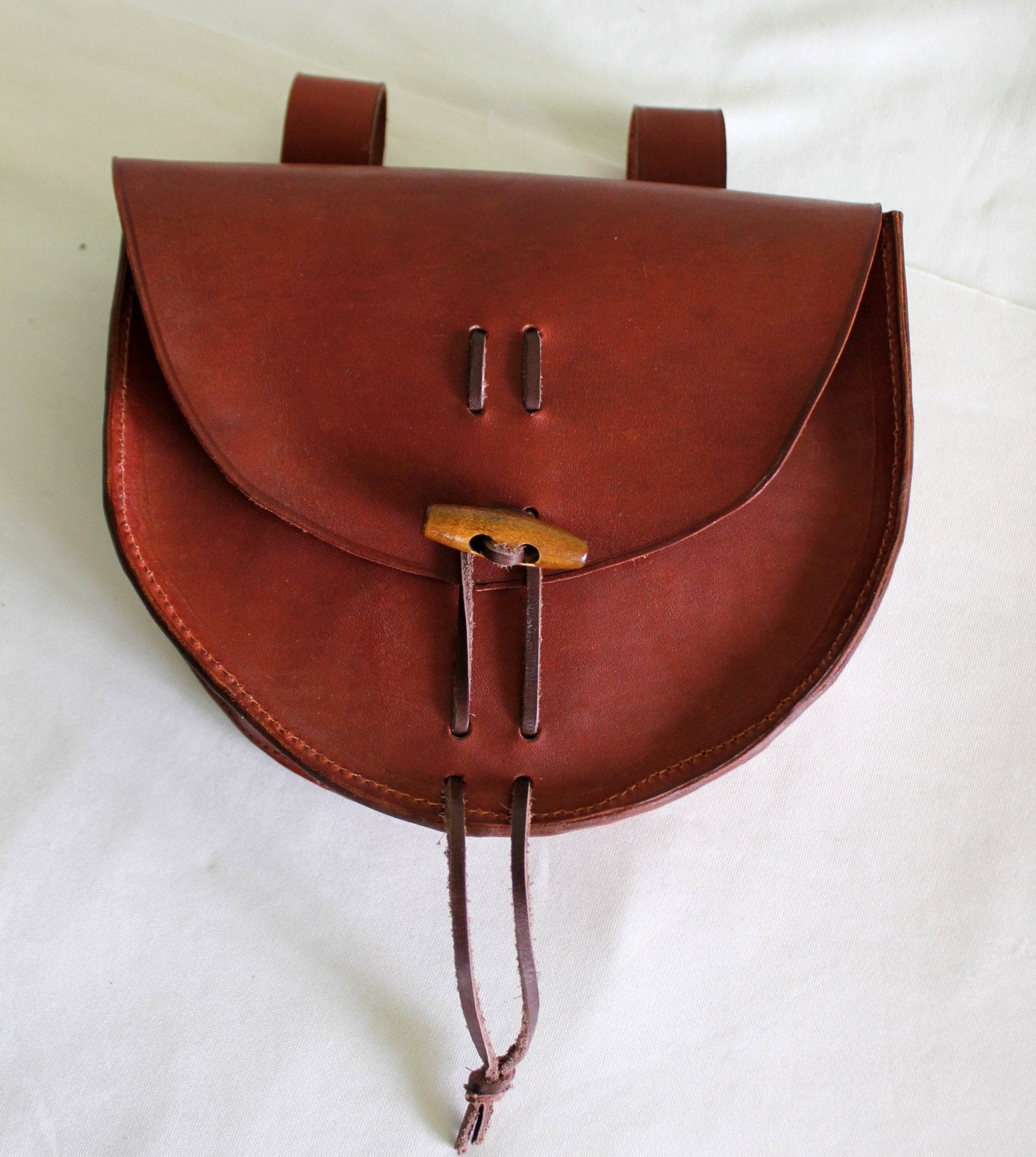 Handmade Bushcraft Leather Utility Belt Set