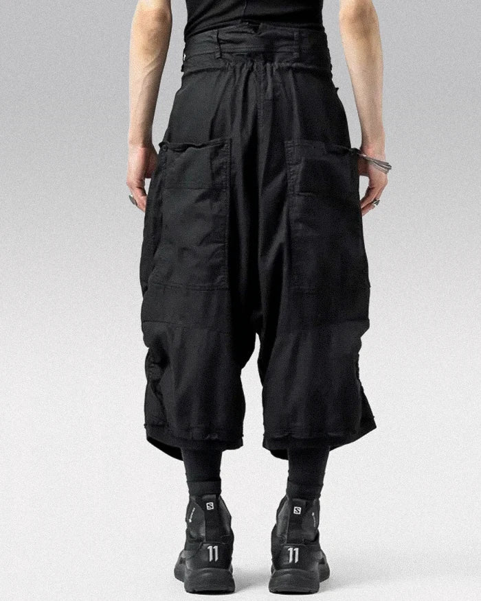 Harem pants men black "Tomako"