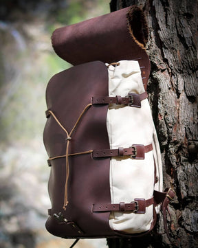 Hiking Backpack Leather Hiking Backpacks