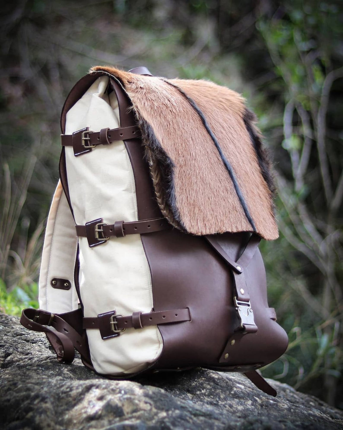 Hiking Backpack Leather Hiking Backpacks