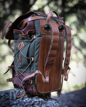 Handmade Leather Backpack