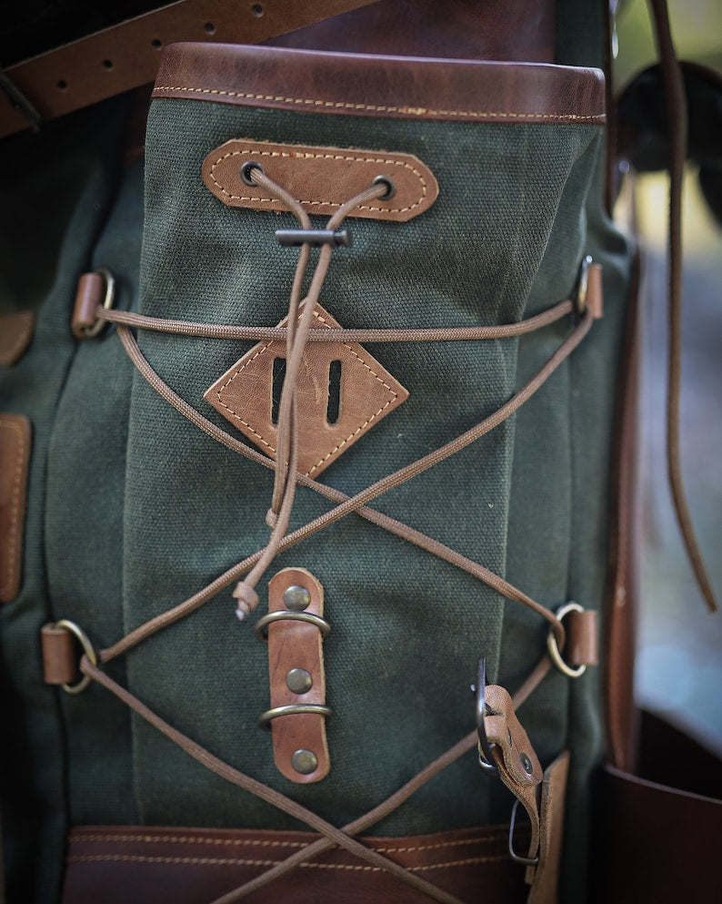 Handmade Leather Backpack