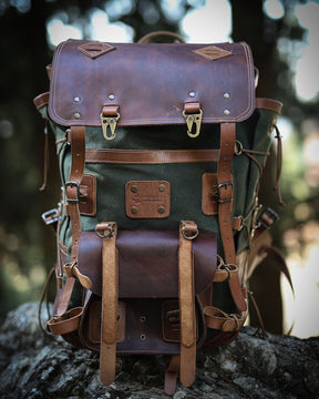 Handmade Leather Backpack