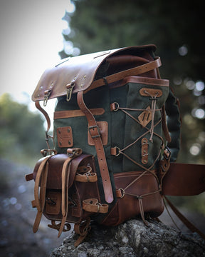 Handmade Leather Backpack