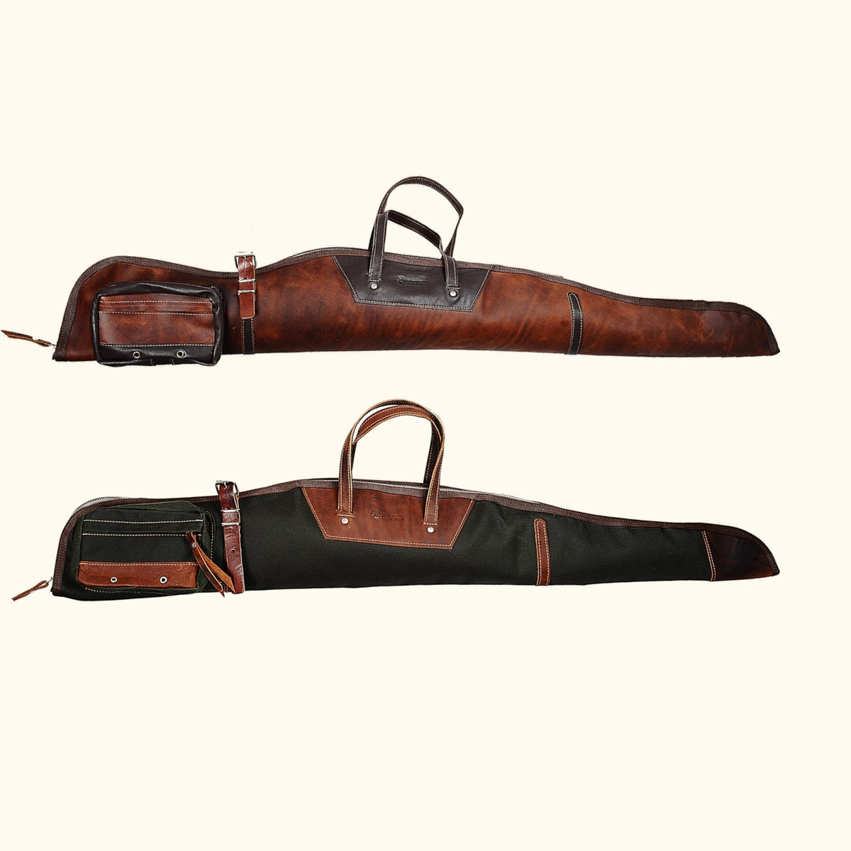 Leather Rifle Bag Canvas Rifle Bag Rifle Case, Rifle Bag  40 inch to 60 inch options