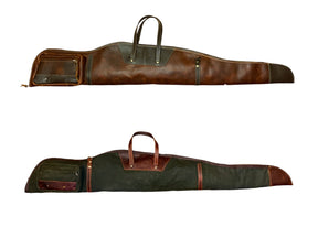 Leather Rifle Bag Canvas Rifle Bag Rifle Case, Rifle Bag  40 inch to 60 inch options