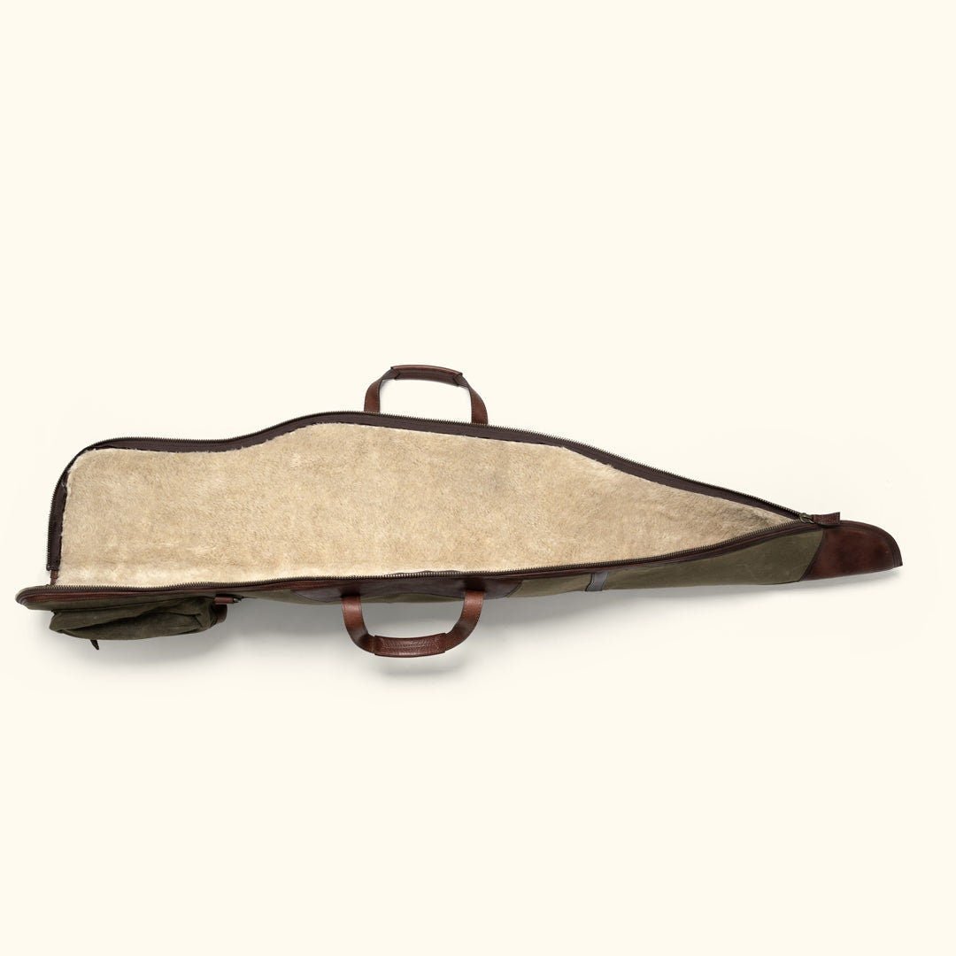 Leather Rifle Bag Canvas Rifle Bag Rifle Case, Rifle Bag  40 inch to 60 inch options