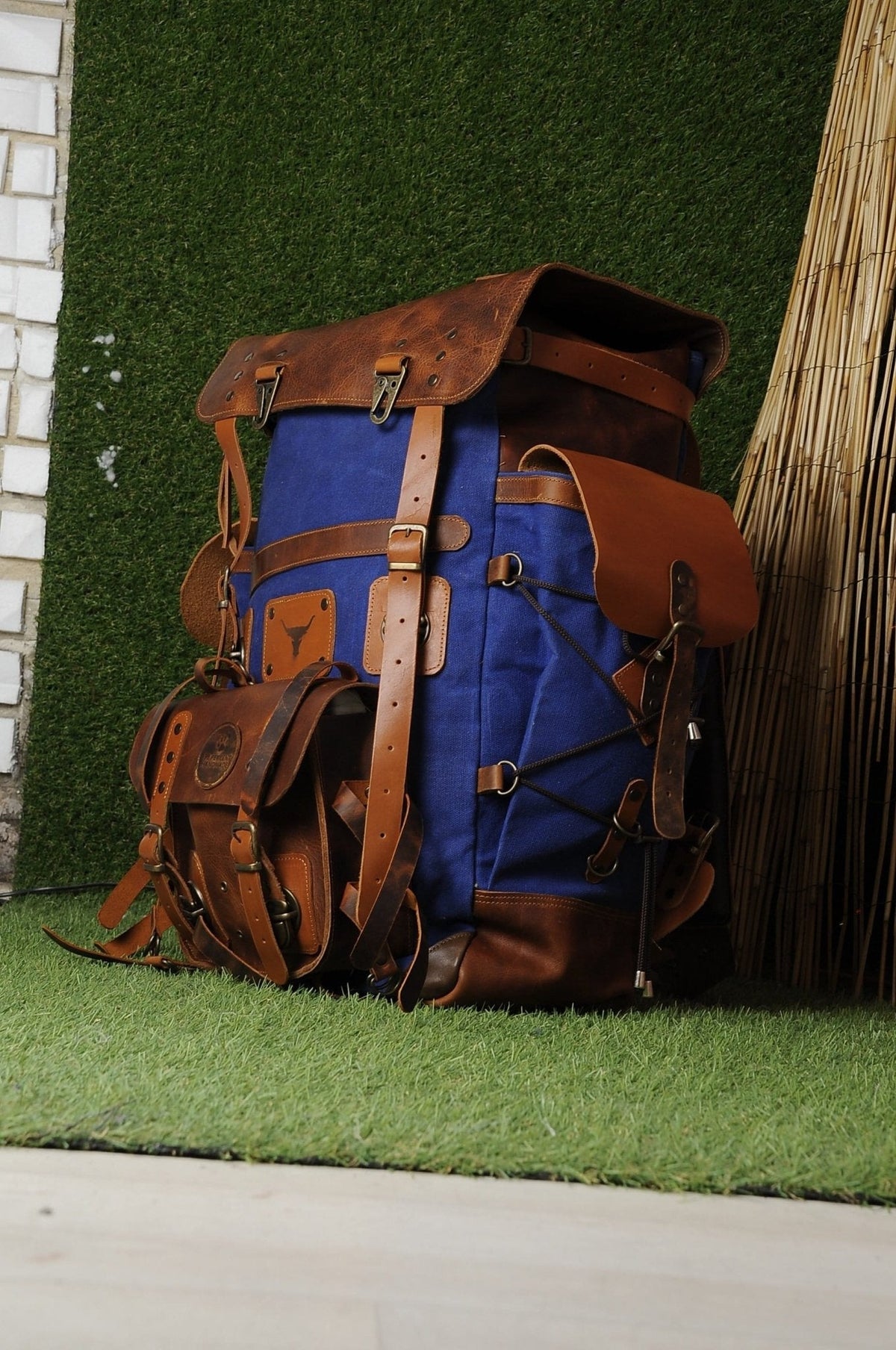 Handmade Waxed Canvas Backpack