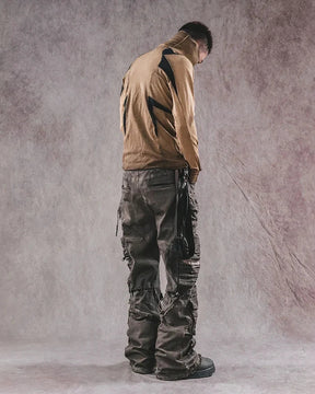 Post-apocalyptic cargo pants "Hakofu"