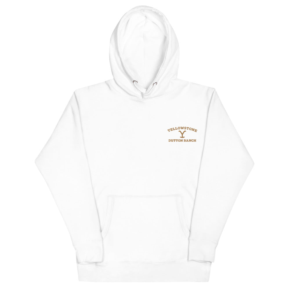 Yellowstone Dutton Ranch Embroidered Unisex Hoodie