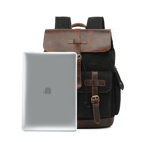 Mens Vintage Backpack Rucksack for Laptop