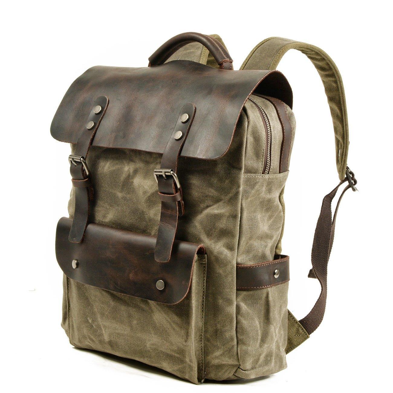 Woosir Canvas Backpacks for School