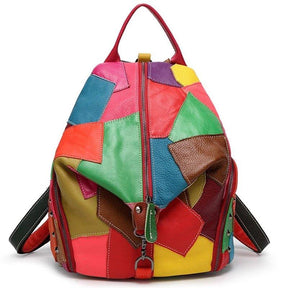 Cute Womens Leather Backpack Purse