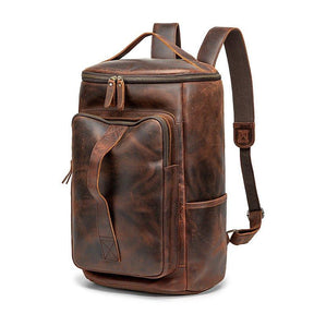 Large Leather Backpack Laptop