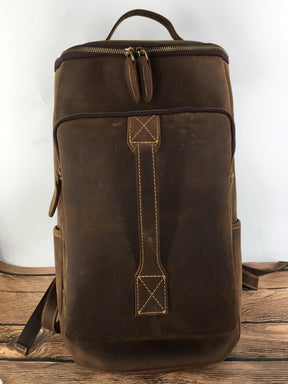 Large Leather Backpack Laptop