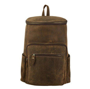 Woosir Leather Backpack Large Capacity for 15.6" Laptop