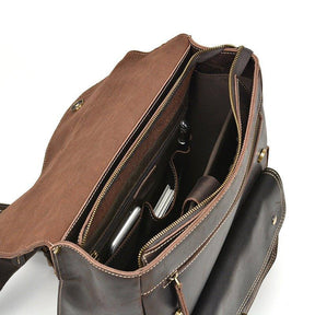 Vintage Leather Backpack Men for Work