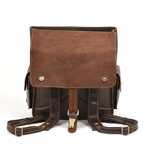 Vintage Leather Backpack Men for Work