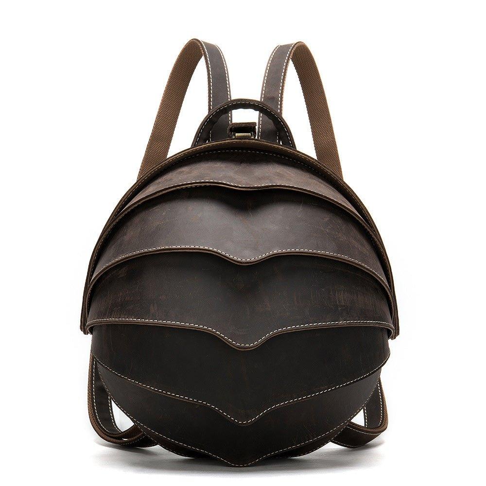 Pangolin Vintage Leather Backpack for Men